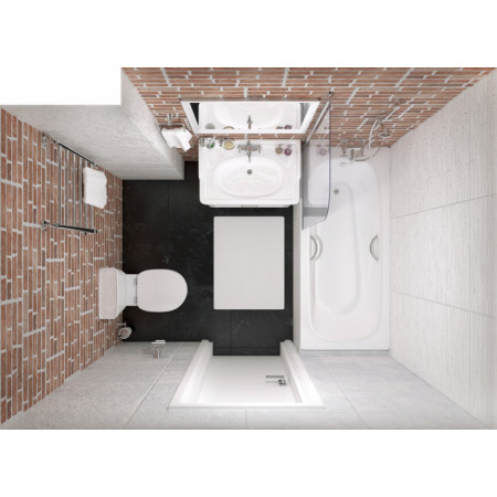 Керамогранит Loft чёрный 30х60