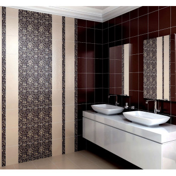 Плитка 8239 Верньеро коричневый 20x30