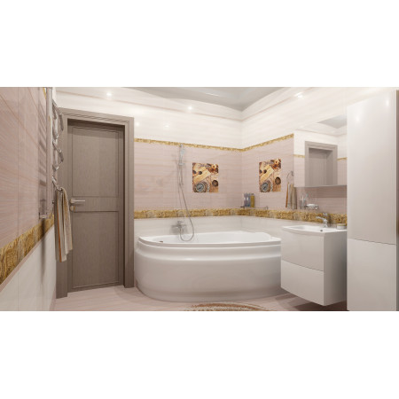 Плитка Monocolor Бордюр стеклянный Ral 4009 2х40