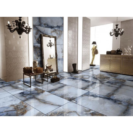 Керамогранит CR210 Jakarta Blue carving 600x1200x9