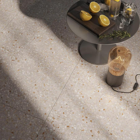 Ступени SG632400R/GCF Ступень клееная Терраццо серый светлый 33х60