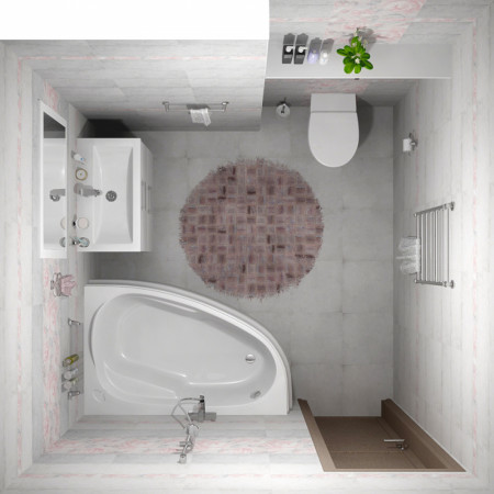 Керамогранит Navi серый (NV4R092D) 42x42