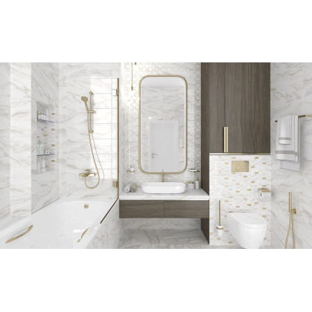 Плитка Декор Aragon белый 20х60