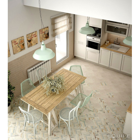 Керамогранит 21333 Curvytile Factory Cream 26,5*26,5