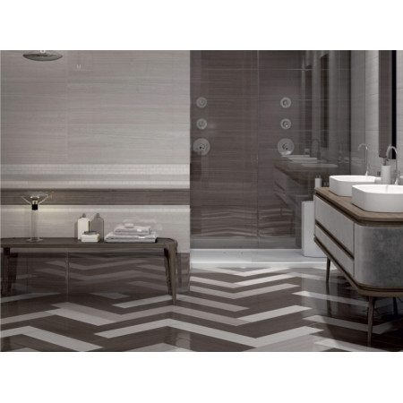 Плитка SPA014R Грасси серый обрезной 30х2.5