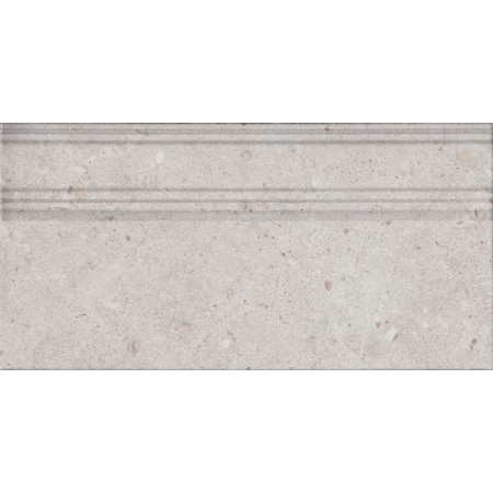Плитка FME015R Плинтус Риккарди серый светлый матовый обрезной 20x40