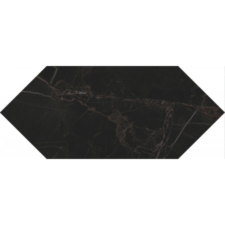 Плитка 35007 Келуш черный глянцевый 14х34