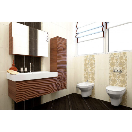 Керамогранит IL4R112DR Illusion коричневый 42x42