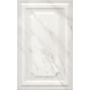 Плитка 6357 Гран Пале белый панель 25х40