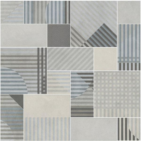 Плитка HGD/A571/17x/11037R Тассо микс матовый обрезной 60x60x0,9