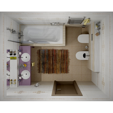 Плитка Alanna рельефная TWU11ALN014 20х60