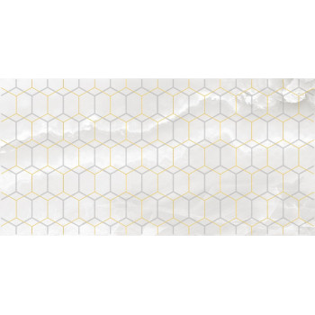 Плитка Декор Prime белый 25х50