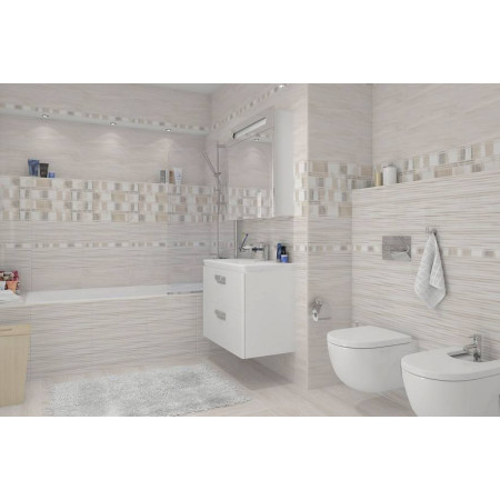 Плитка Atria рельефная бежевая (ANG012D) 20x44