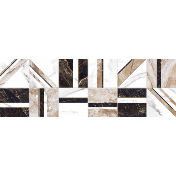 Плитка A16519 Вставка Wild Chic коричневый 25x75