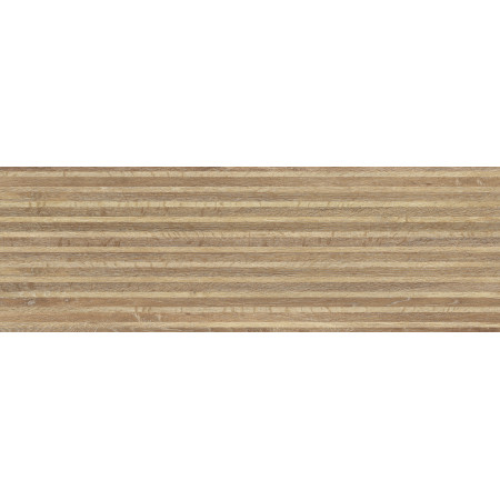 Плитка A16488 Japandi коричневый рельеф 25x75