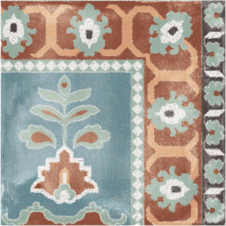 Керамогранит 0003351 PLAY CARPET MIX MULTICOLOR 20x20