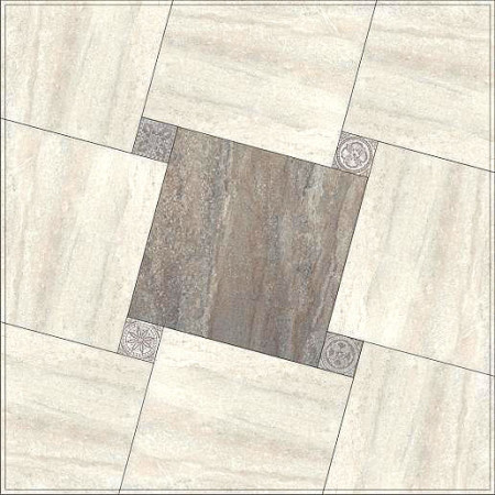 Керамогранит AD/A185/SG1506 Престон 7.7*7.7 вставка