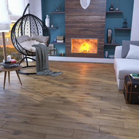 Керамогранит F2П190 Parsy темно-серый 15х90