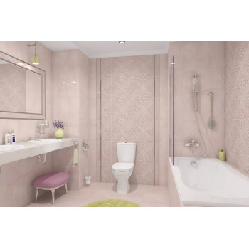 Плитка Бордюр Versus Chic серый 46-03-06-1335 4х40