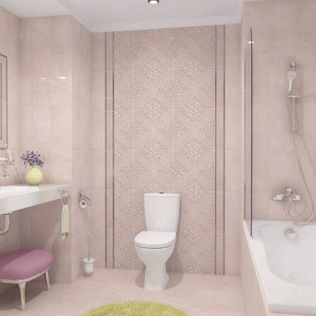 Плитка Бордюр Versus Chic серый 46-03-06-1335 4х40