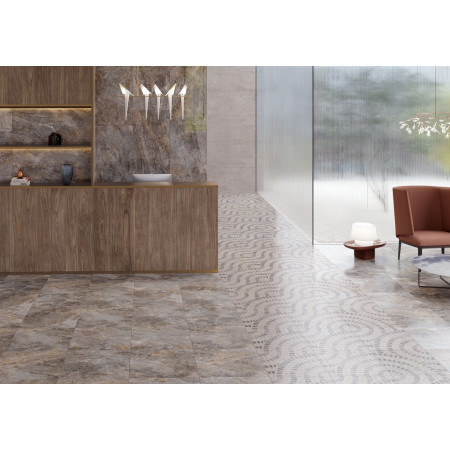 Керамогранит K949581R0001VTET Wood-X Орех Кремовый Матовый R10A Ректификат 20x120x0,9