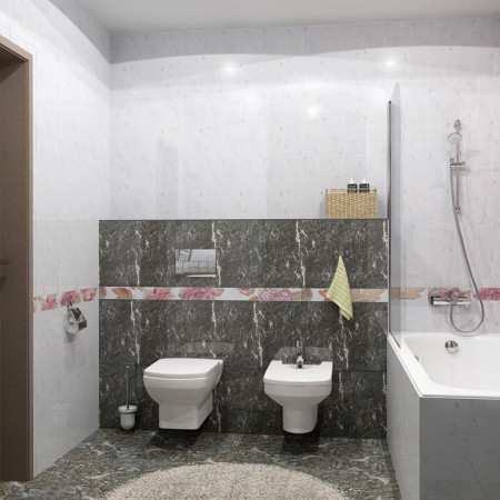 Плитка Декор Argos круг d12 25х40