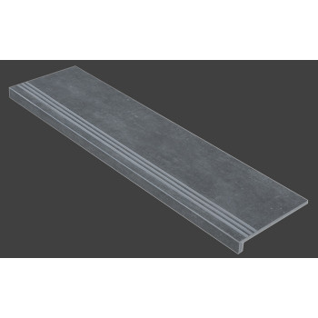 Ступени Stage Lux Granite Stone CEMENT Grey Dark / Ступень Lux Гранит Стоун ЦЕМЕНТ Темно-серый SR 1200x320