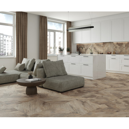 Керамогранит Miranda Brown Cтруктурный 60x60