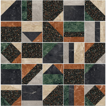 Керамогранит PF60005897 Play Marble Black 20x20