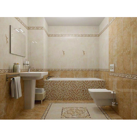 Плитка Вставка Illyria cappuccino 5х5