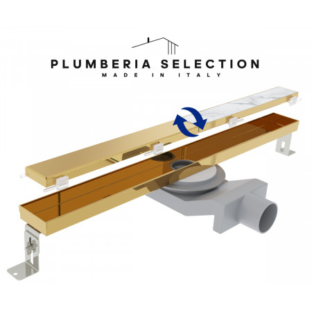 Душевой трап PLUMBERIA SELECTION PSL LINEAR PSL100OR