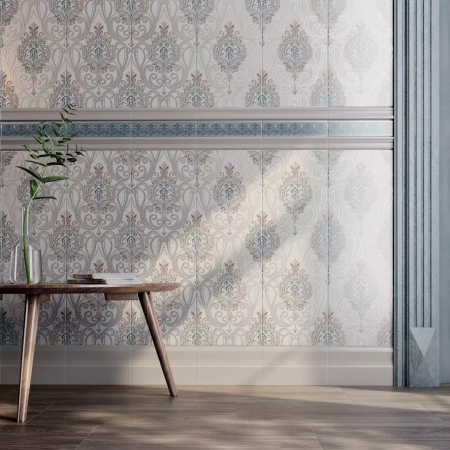 Плитка 12159R Фару панель белый матовый обрезной 25х75