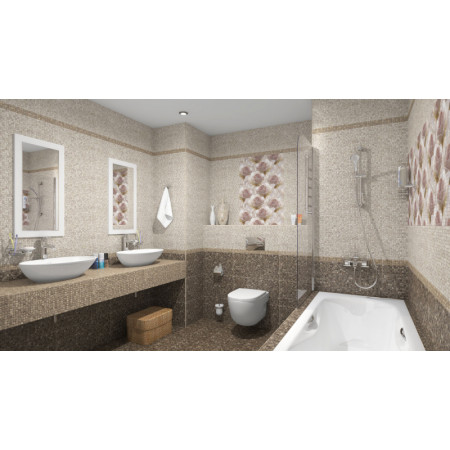 Керамогранит C-RG4R112D Royal Garden Brown 42x42