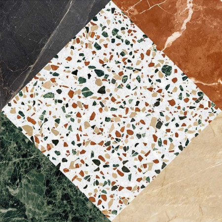 Керамогранит 0005896 Play Marble White 20x20