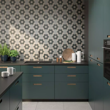 Керамогранит OS/B241/63001 Декор Агуста черный 6х5,2