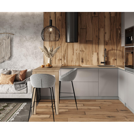 Керамогранит Cypress Wood Sandle темно-бежевый структурный 20x120