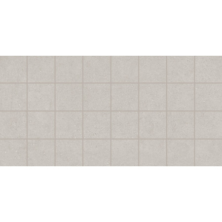 Плитка MM14043 Декор Монсеррат мозаичный серый светлый матовый 40х20