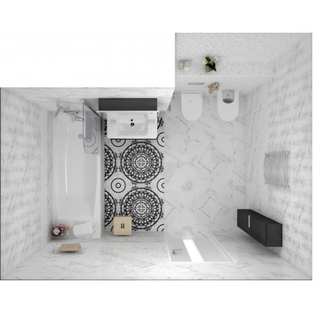 Керамогранит OE4R052D Oriental белый 42x42