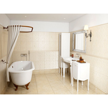 Плитка K943030 Fresco Cream Floral Brd Matt 6X25