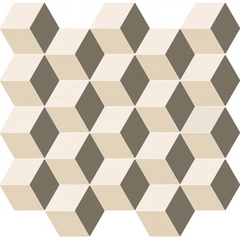 Плитка 600110000785 Element Mosaico Cube Warm 30,5x33