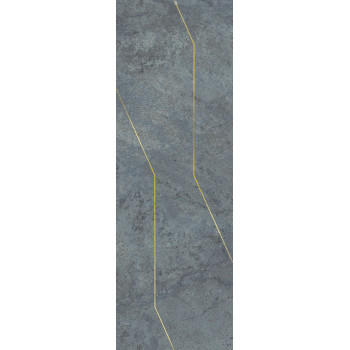 Плитка OS/D214/13117R Декор Эвора синий светлый глянцевый обрезной 30х89,5