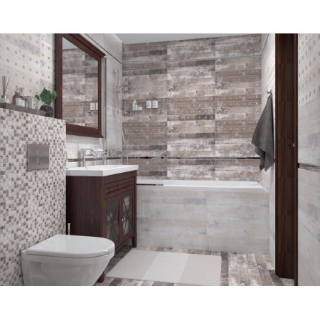 Плитка Декор Extra Elemental серый 30х60