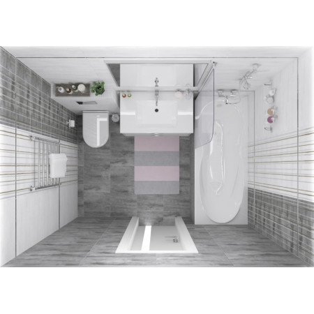 Керамогранит Concrete тёмно-серый 40х40