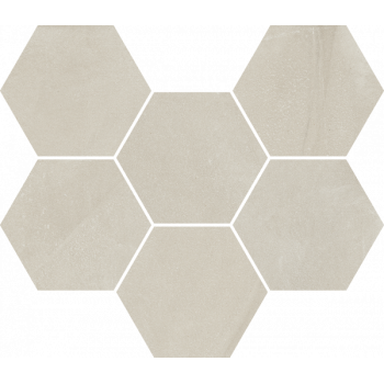 Мозаика 620110000187 Continuum Pure Mosaico Hexagon 25x29