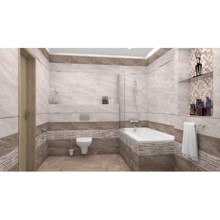 Мозаика Pegas коричневый+бежевый 30х30