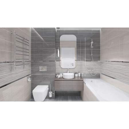 Плитка Oliver коричневый 20х50