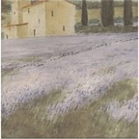 Плитка VB/A08/8x/17000 Панно Пикарди Лавандовое поле (из 8 частей 15*15 размер каждой части) 30*60