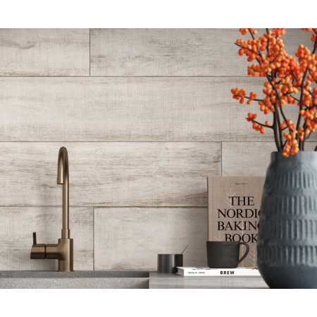 Керамогранит Pear Bianco светло-серый Матовый Структурный 20х120