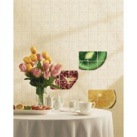 Плитка C-CT2K302 Coctail Декор светло-бежевый Киви 20x30