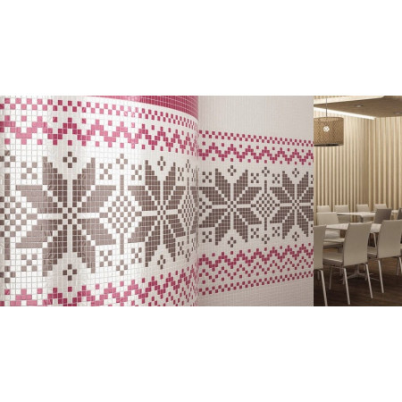 Мозаика 20015N Темари желтый 29.8x29.8